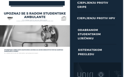 VAŽNE INFORMACIJE O RADU STUDENTSKE AMBULANTE