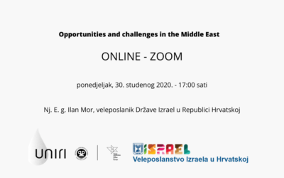 Opportunities and challenges in the Middle East – Nj. E. g. Ilan Mor