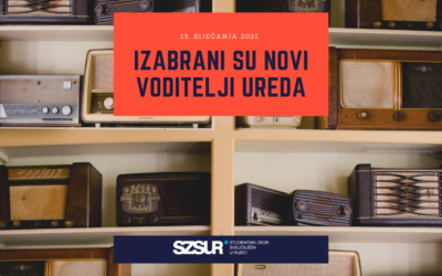 Izabran je novi Studentski pravobranitelj UNIRI i voditelji ureda SZSUR