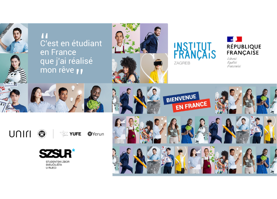 Prezentaciju stipendija Vlade Francuske  Republike & Predstavljanje mogućnosti studiranja u Francuskoj!