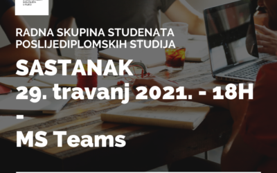 Radna skupina studenata poslijediplomskih studija – UNIRI