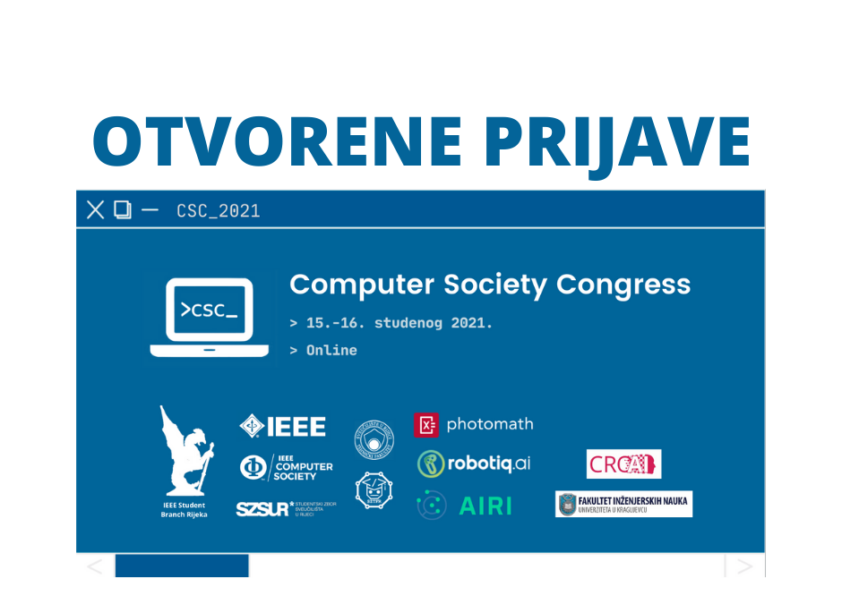 Computer Society Congress 2021- prijave