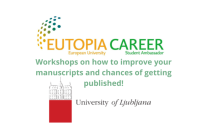 Workshops on how to improve your manuscripts and chances of getting published!
