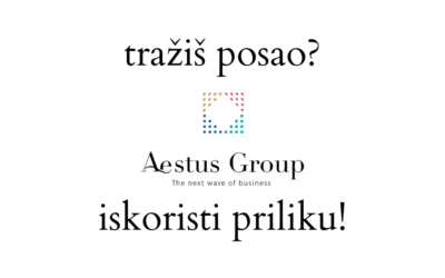 Tražiš posao? – Iskoristi priliku u Aestusu!