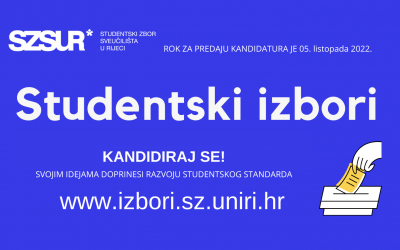 Studentski izbori APURI i FFRI – listopad