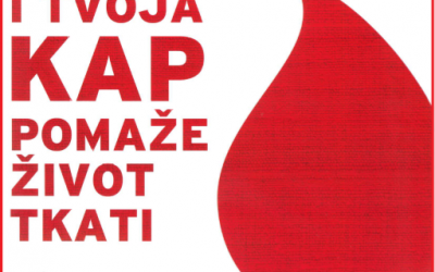 Želite li darivati krv – imate priliku 12. listopada 2022. – Kampus UNIRI – Akvarij