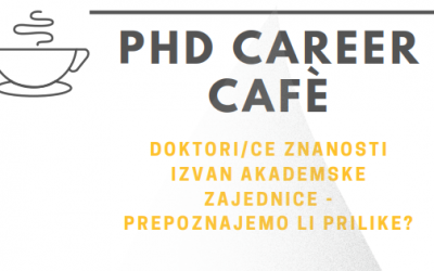 Tribina PhD Career Café