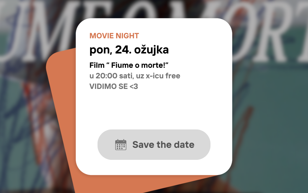 Film u Art kinu : ” FIUME O MORTE!”